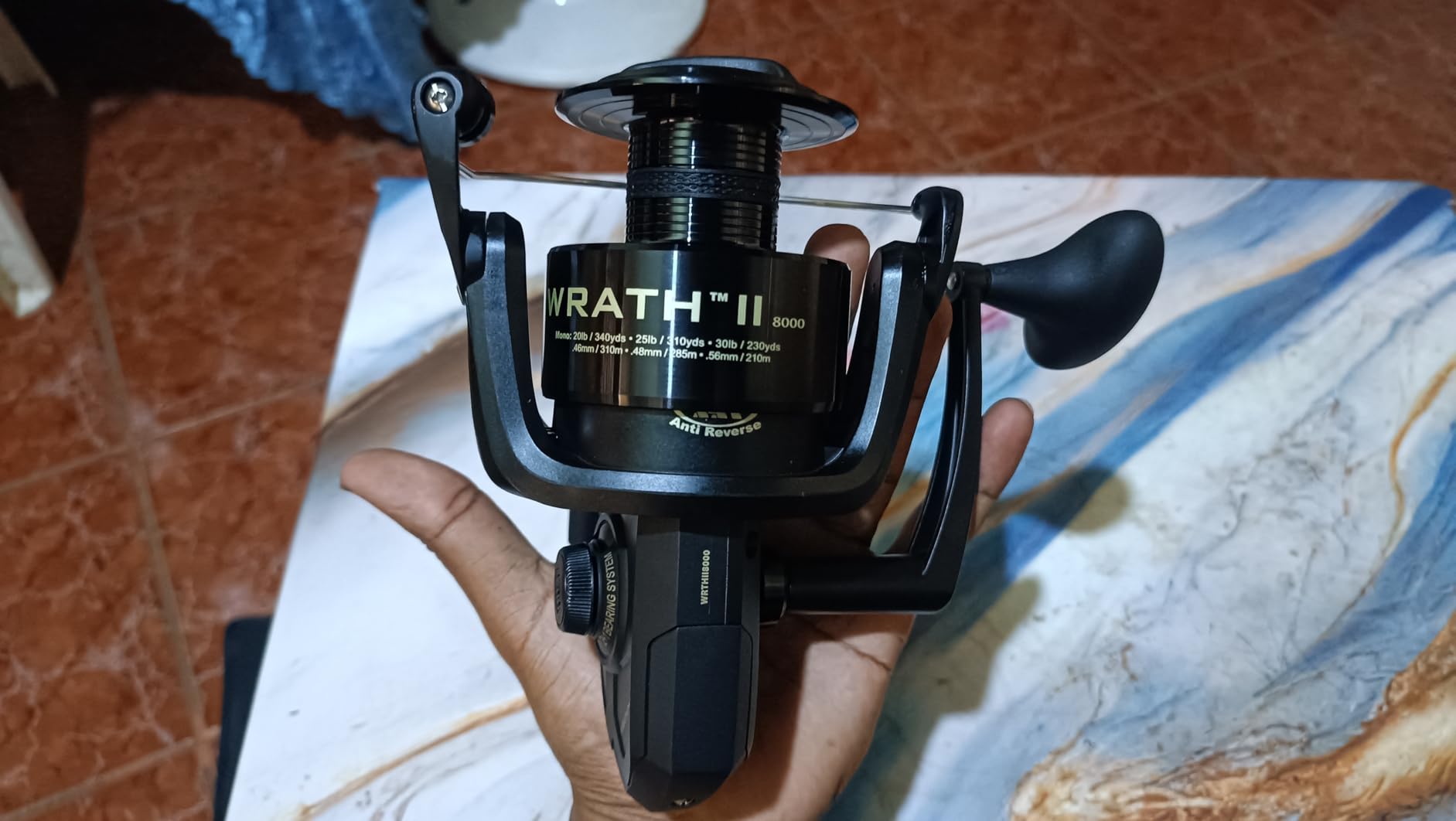 Penn Wrath II Spinning Fishing Reel customer photo 1