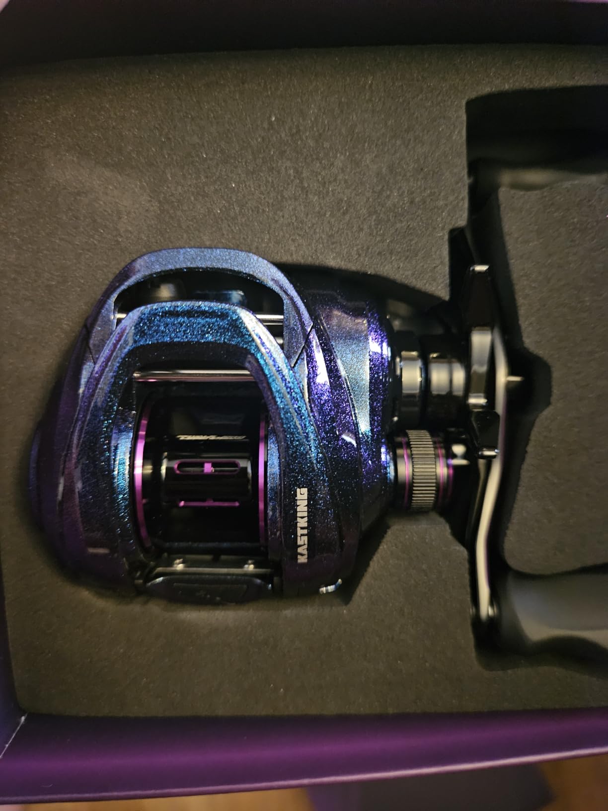 KastKing Royale Legend Pro Baitcasting Reels - AutoMag Dual Braking System Fishing Reel, 16 Lbs Carbon Drag, 5.5oz Lightweight, 8.0:1 Gear Ratio, 11 + 1 Stainless Steel BB customer photo 1