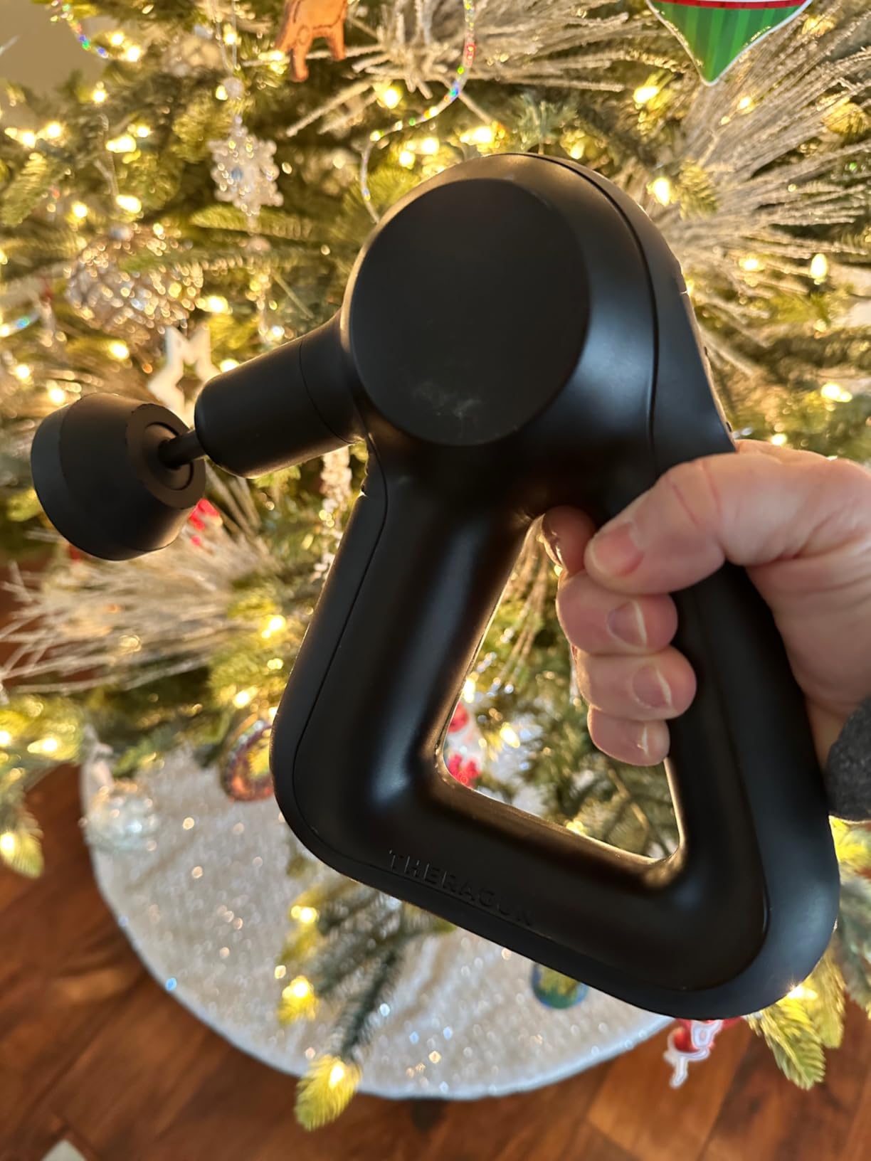 TheraGun Therabody Relief Handheld Percussion Massage Gun - Easy-to-Use, Comfortable & Light Personal Massager for Every Day Pain Relief customer photo 2