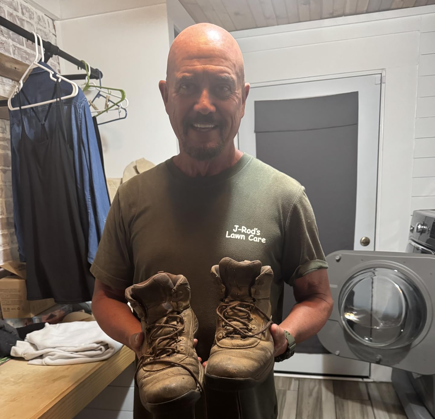 Timberland Men's White Ledge Mid Waterproof Hiking Boots customer photo 2