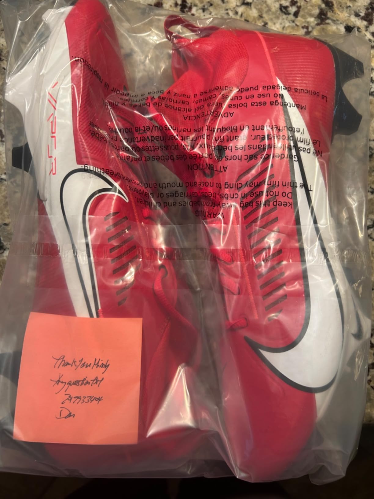 Nike Men's Vapor Edge Pro 360 2 Football Cleats customer photo 1