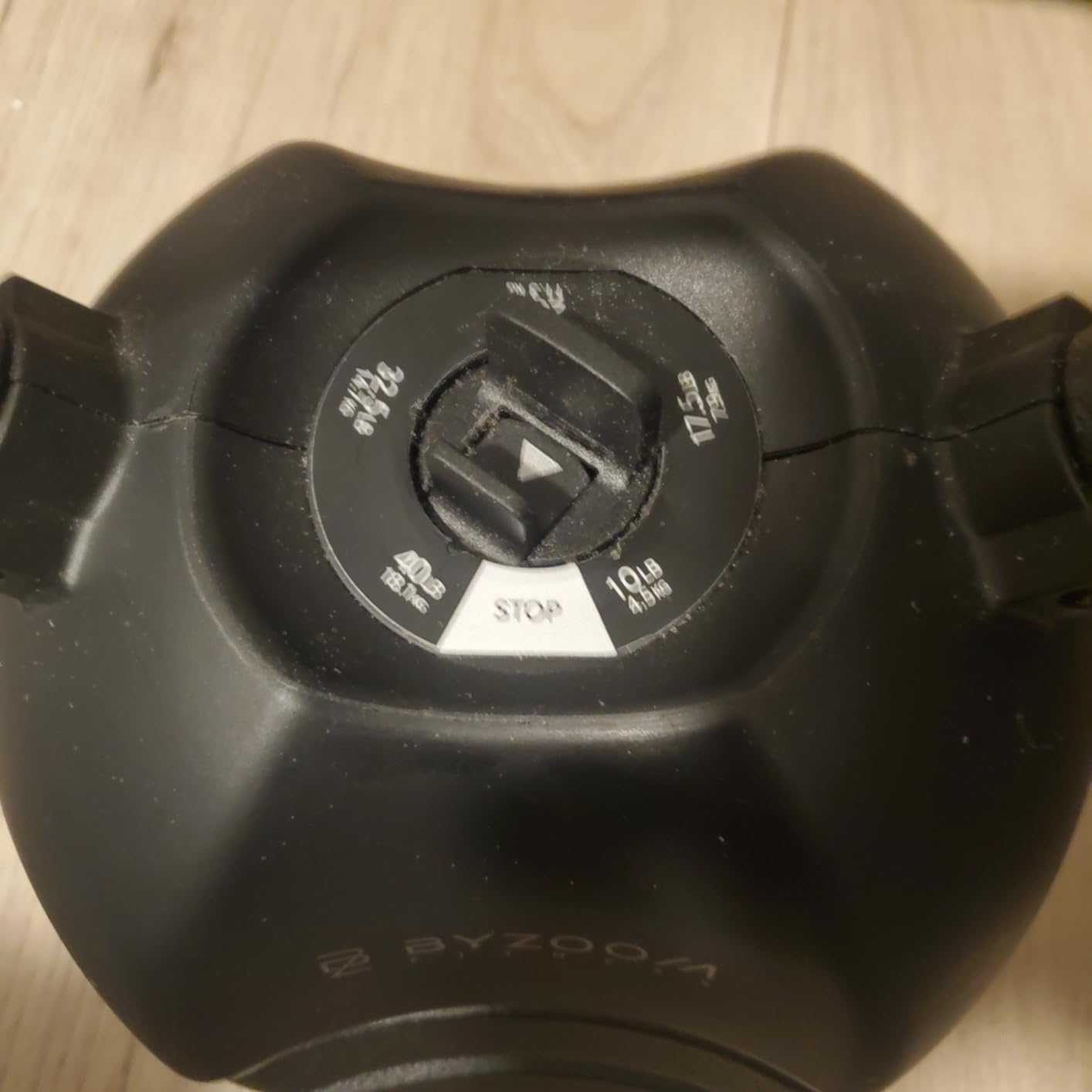 BYZOOM FITNESS Pure Series Adjustable Kettlebell 30/40/50LB - 5-IN-1 Weight Change, Patented Quick-Change Mechanism, Ergonomic Curved Handle for Home Gym, Strength Training, HIIT customer photo 1