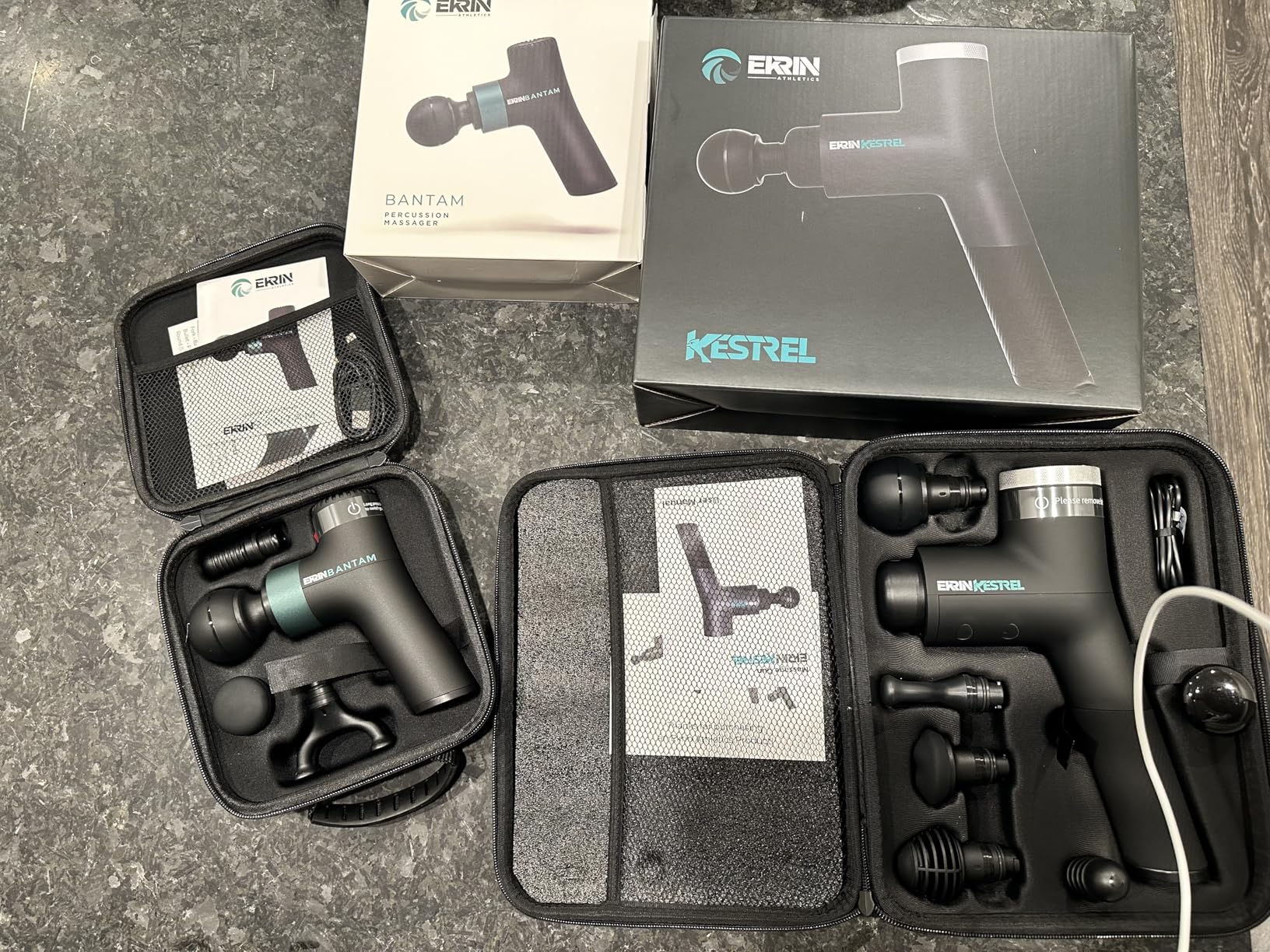 Ekrin Athletics Kestrel Massage Gun: Enhanced Precision & Comfort for Superior Muscle Recovery & Wellness | Relieve Sore Muscles and Stiffness customer photo 1