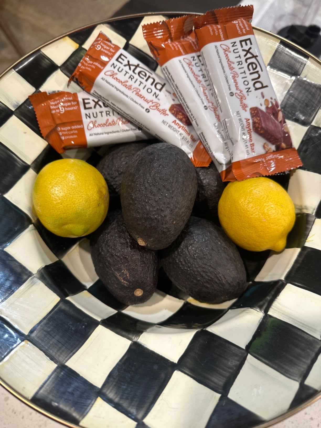 Extend Sugar Free Protein Bars, Perfect Diabetic Snacks, High Protein and Fiber, Hunger Control & Steady Energy, Low Carb, Keto Friendly (12 Count, Chocolate Peanut Butter) customer photo 1