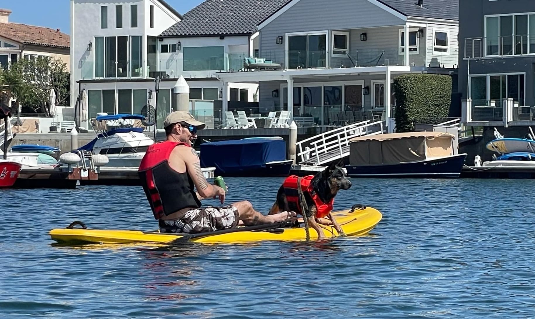 O'Brien Men's Flex V-Back Life Jacket - US Coast Guard Approved Level 70 Buoyancy - Water Sports Activity Including Boating, Paddle, Skiing, Surfing & Swimming customer photo 1
