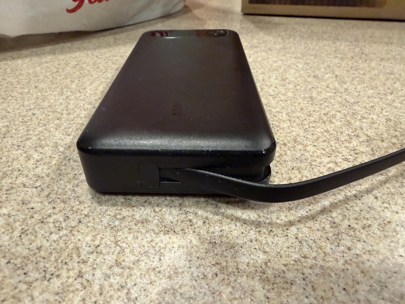Anker Power Bank, 20,000mAh Travel Essential Portable Charger with Built-in USB-C Cable, 3-Port 87W Max Fast Charging Battery Pack, for MacBook, iPhone 16/15 Series, Samsung, Switch, and More customer photo 2