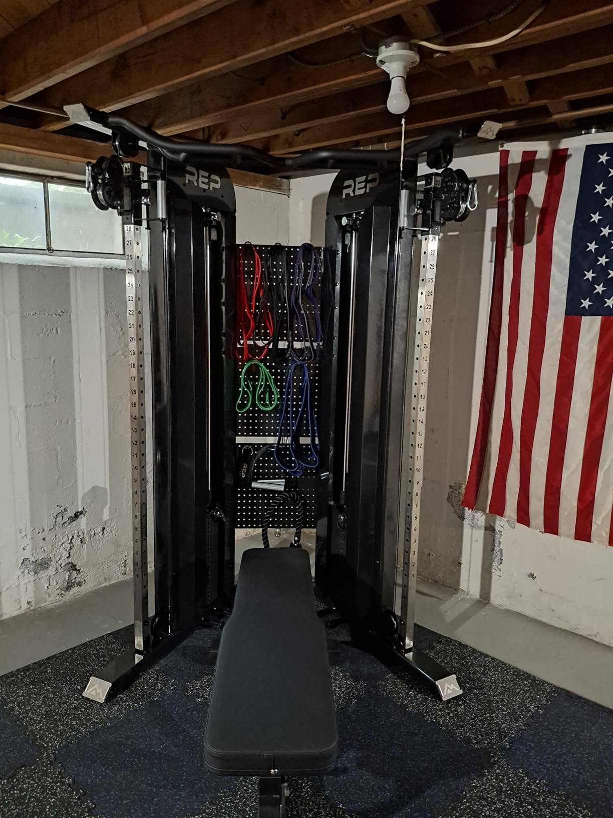 REP Fitness Arcadia Functional Trainer - All in one Functional Trainer and Cable Machine for Home and Garage Gym - Optional Weight Stack Upgrades and Attachment Packages customer photo 1