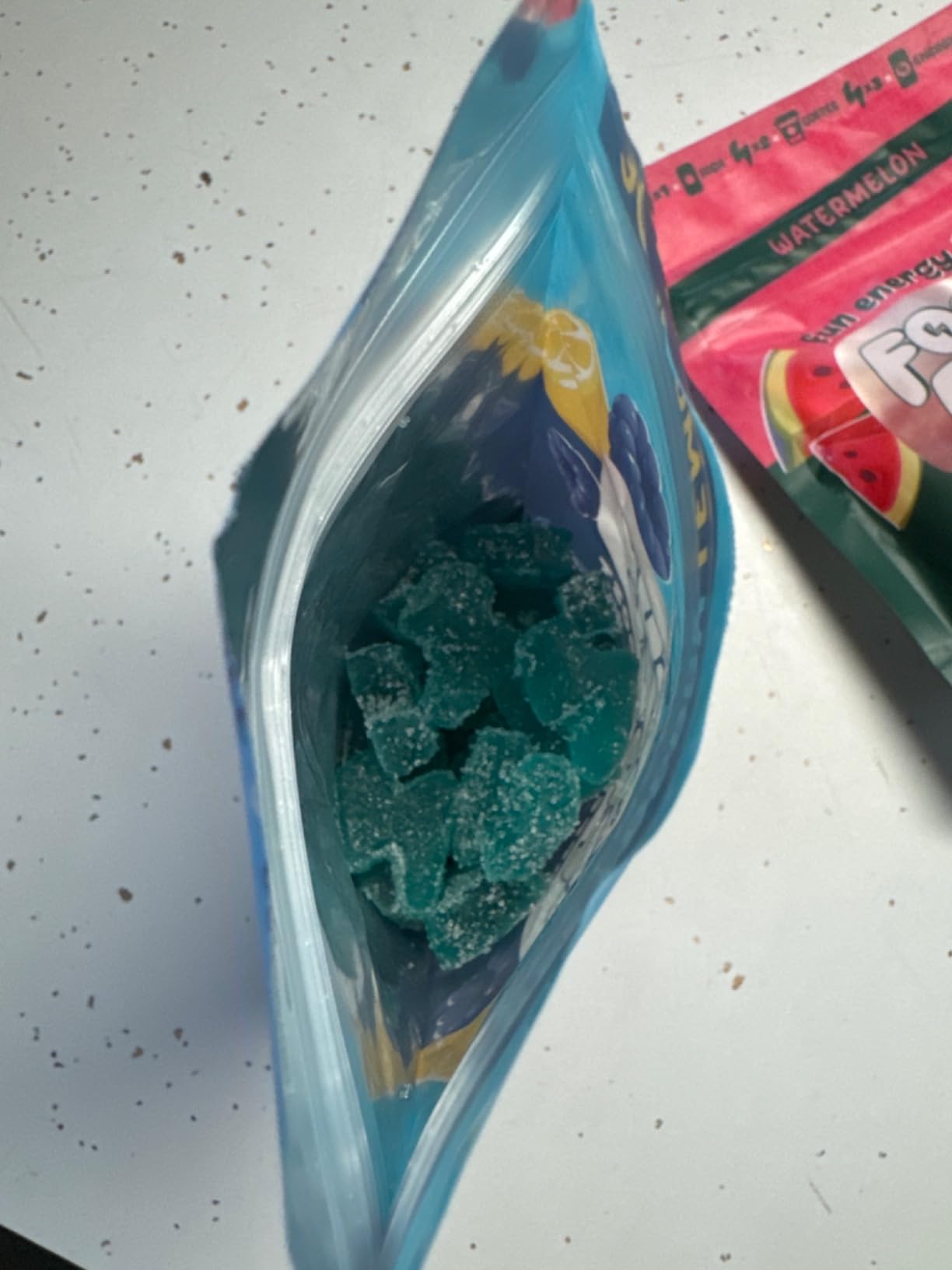 FocusFuel Energy Chews - Blue Razzberry Lemonade (15 Servings) - 100mg Caffeine + Alpha GPC + L-Theanine + B12, Magnesium - Great Taste - No Crash or Jitters customer photo 2