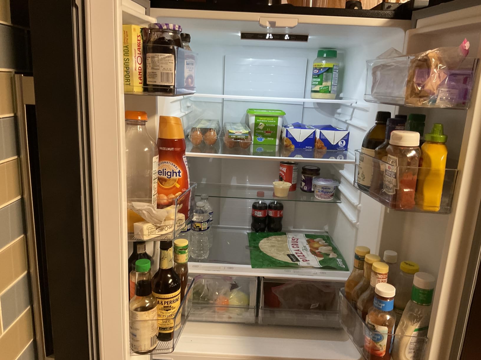 BLACK+DECKER 17 Cu. Ft. Convertible Freezer Refrigerator, Upright Freezer with Glass Shelves, ENERGY STAR rated, Frost Free, BUC1700XS, Stainless Look customer photo 2