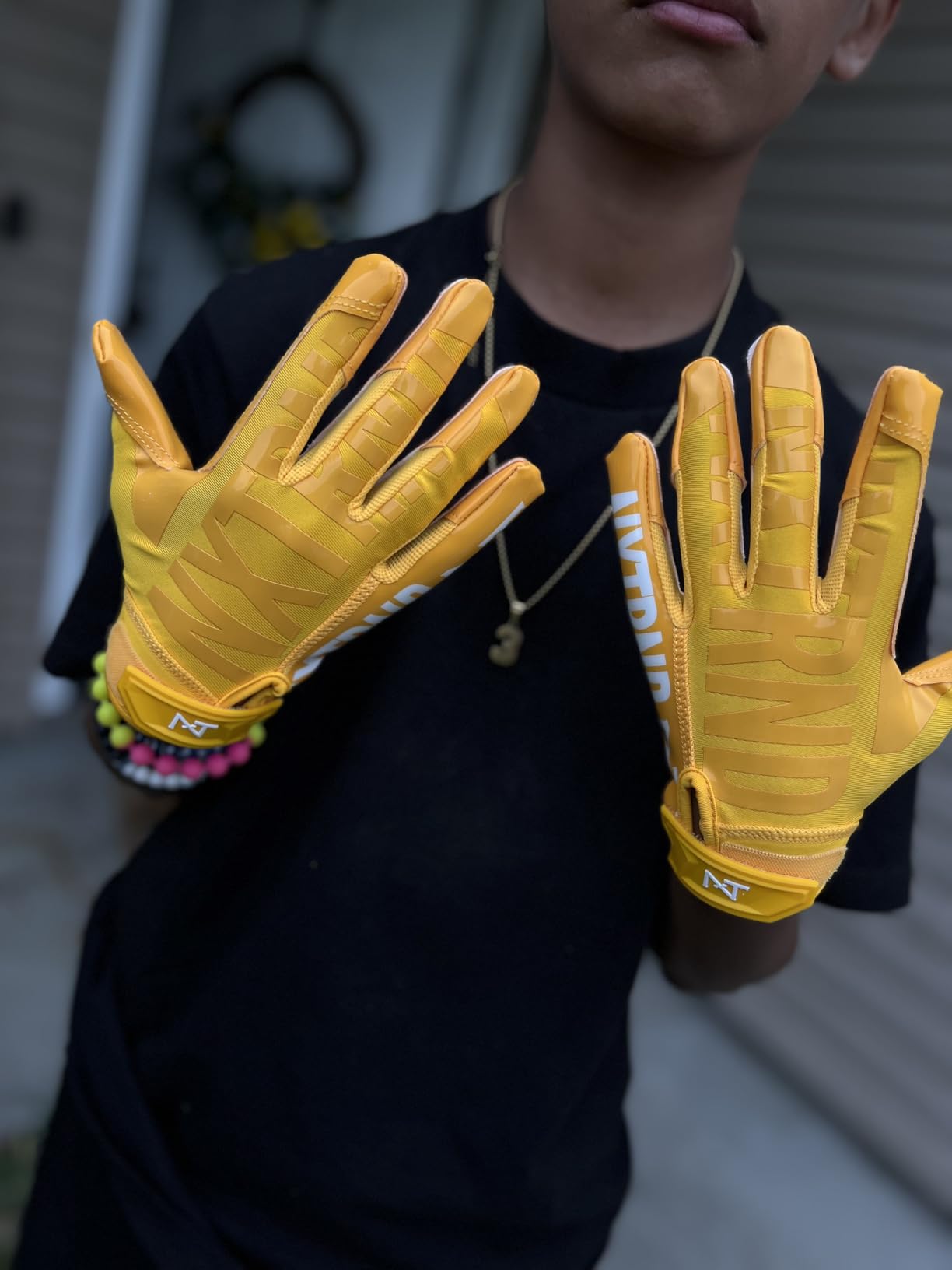 Nxtrnd G1 Pro Men's Football Gloves, Adult Sticky Receiver Gloves customer photo 1