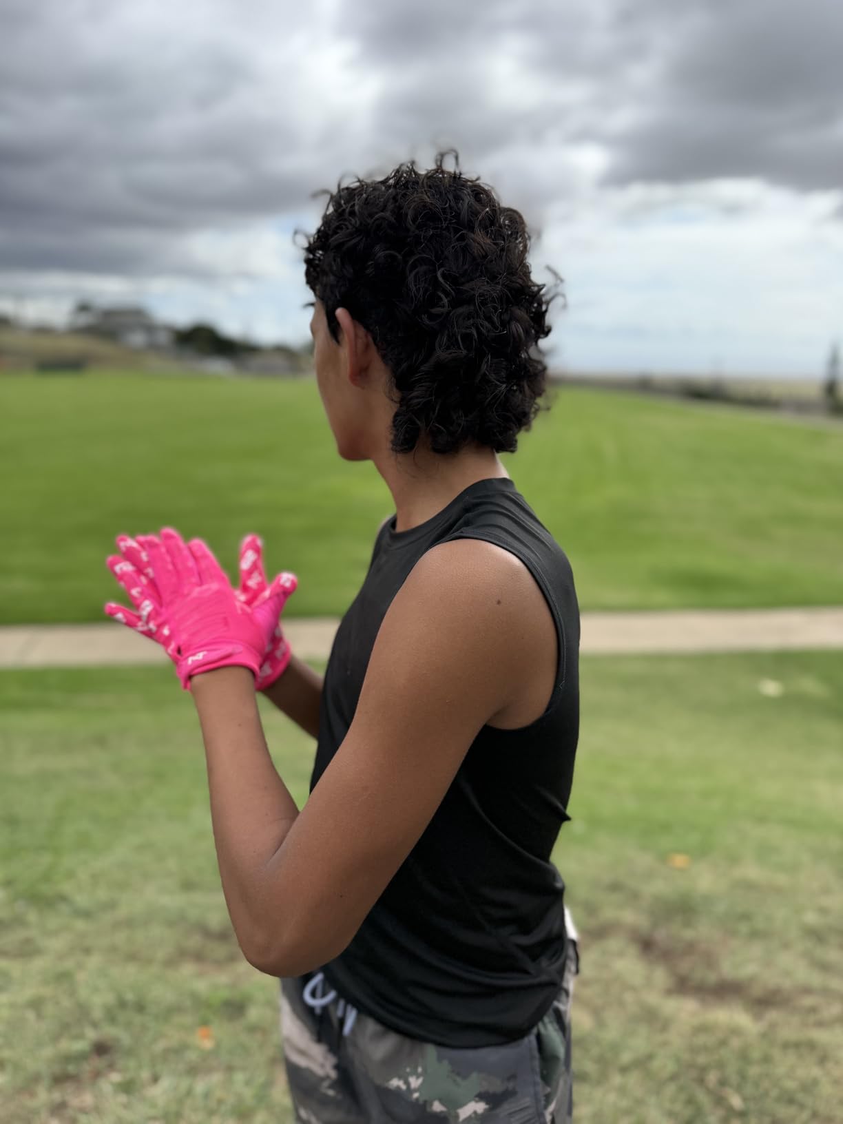 Nxtrnd G2 Pro Football Gloves, Men's Ultra Sticky Elite Receiver Gloves customer photo 2