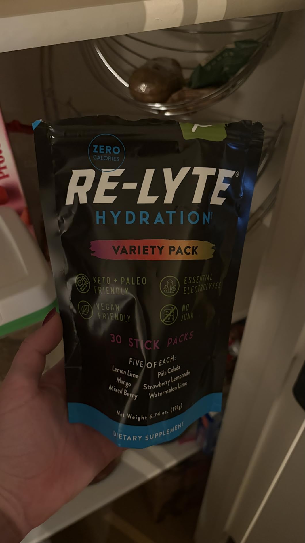REDMOND Re-Lyte Hydration Electrolyte Powder Mix, Variety Pack, 30 Stick Packs customer photo 2