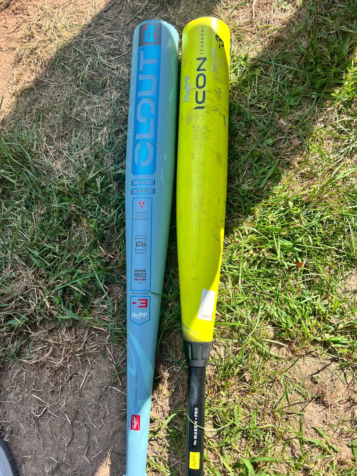 Rawlings 2025 Clout AI Baseball Bat, BBCOR, -3 Drop, 2 5/8