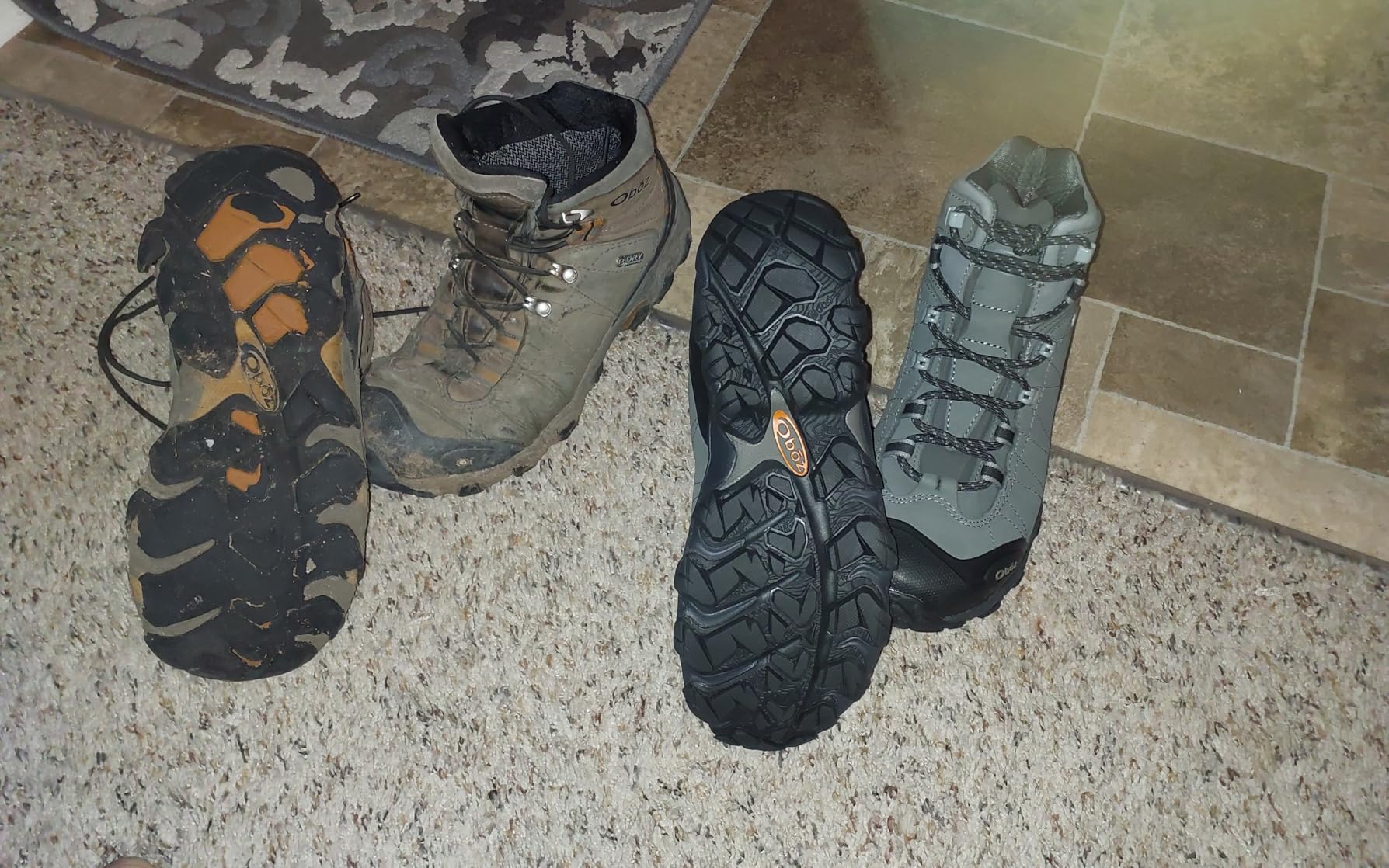 Oboz Men's Bridger Mid B-DRY Hiking Boot customer photo 2