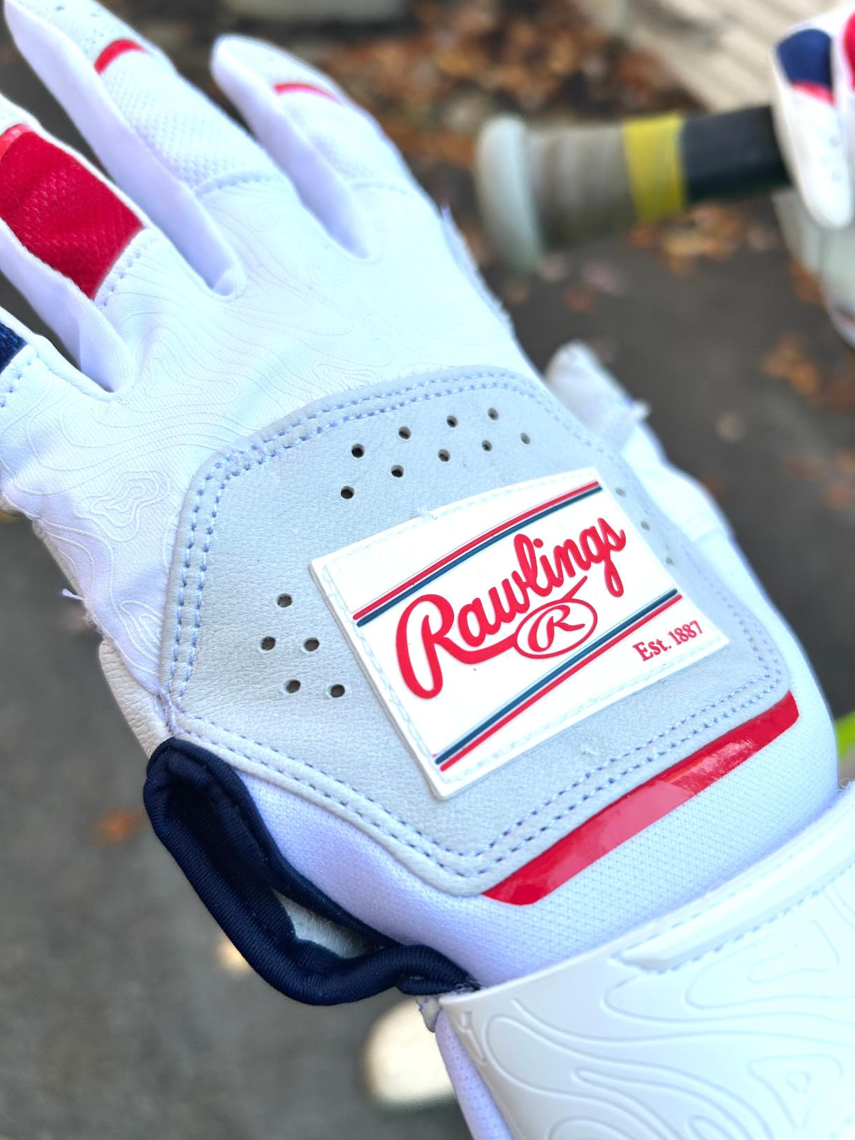 Rawlings Workhorse Baseball Batting Gloves | Adult Sizes | Multiple Colors customer photo 1