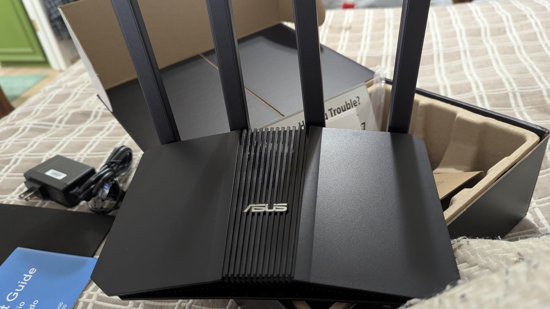 ASUS RT-BE58U WiFi 7 Router - Dual-Band, Dual-WAN, Up to 3.6 Gbps, Mesh + VPN Compatible, 3yr Warranty customer photo 1