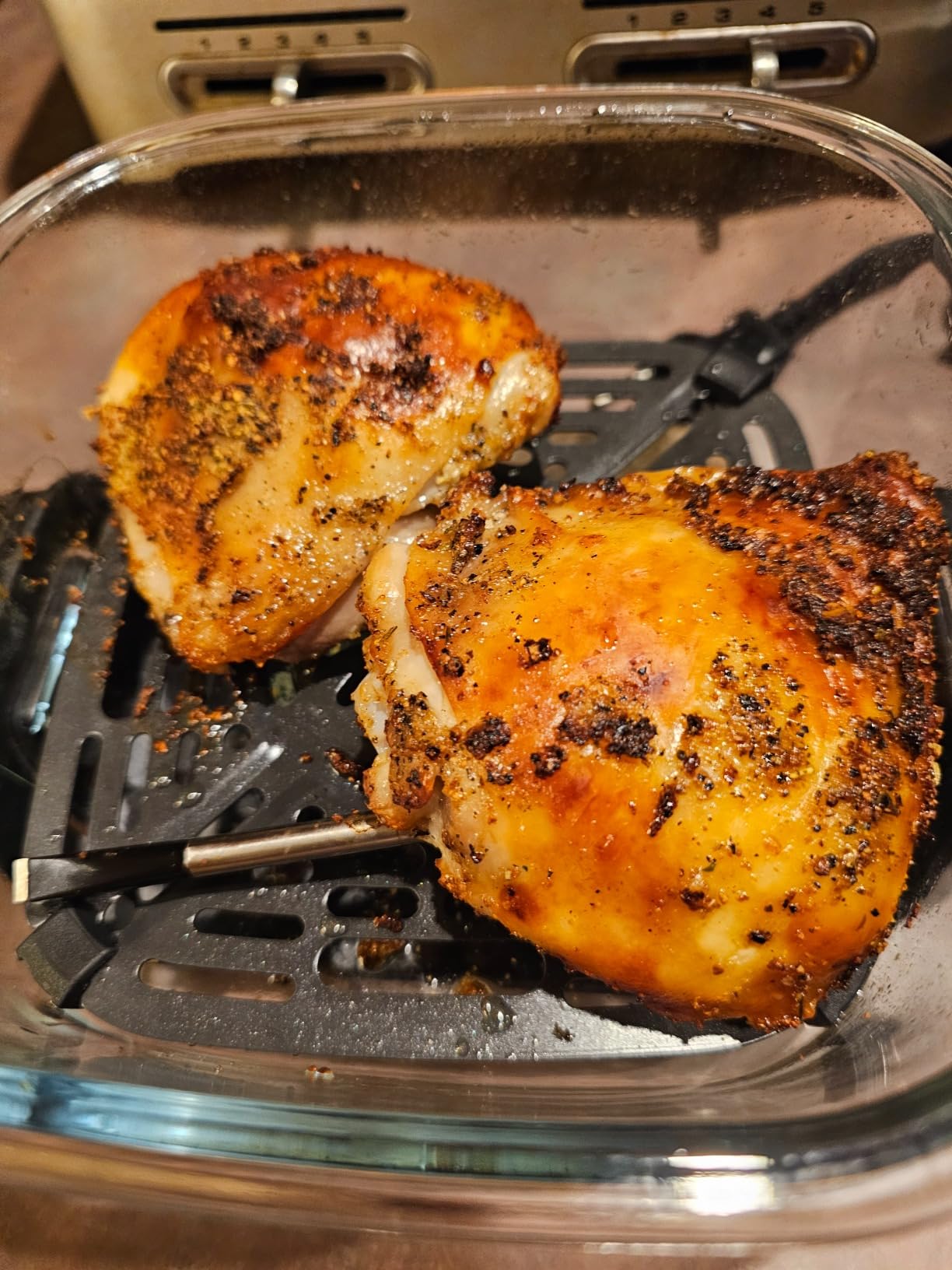 Ninja Crispi 4-in-1 Glass Air Fryer with PFAS-Free 4QT & 6-Cup Glass Containers customer photo 1