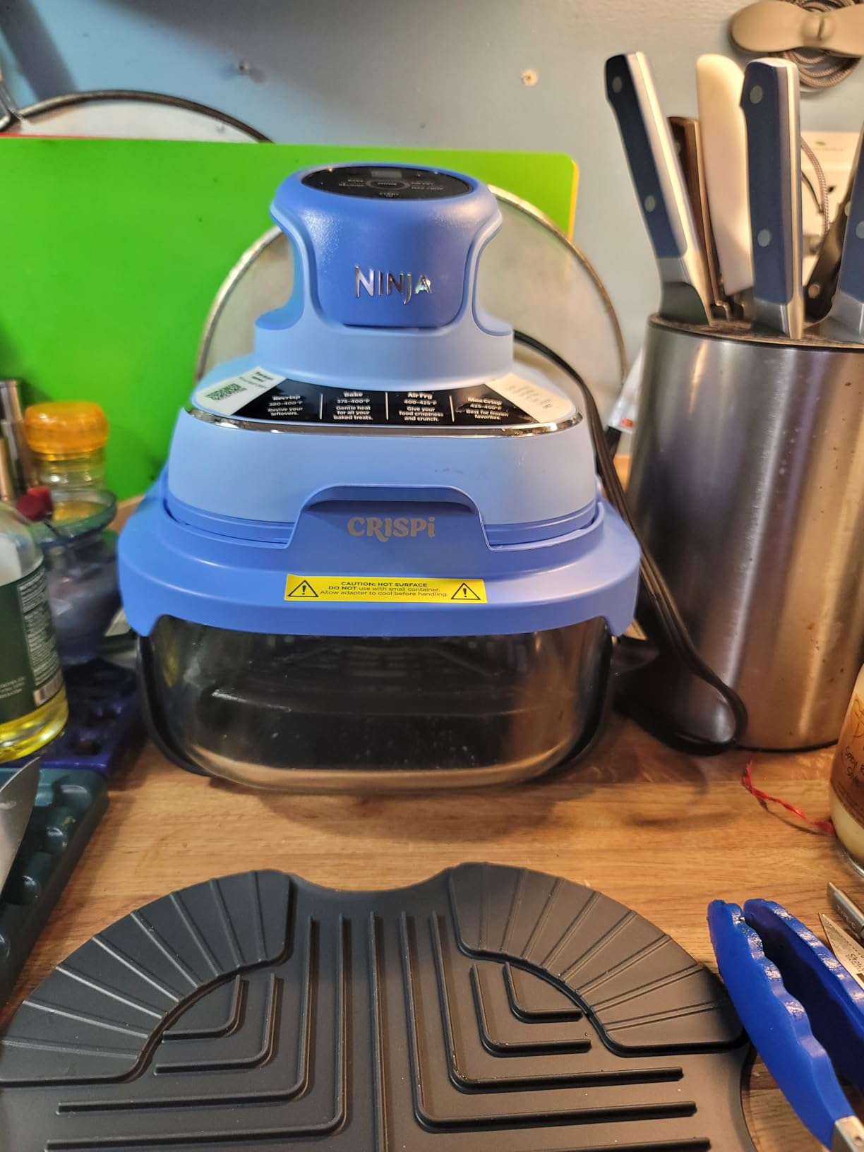 Ninja Crispi 4-in-1 Glass Air Fryer with PFAS-Free 4QT & 6-Cup Glass Containers customer photo 2