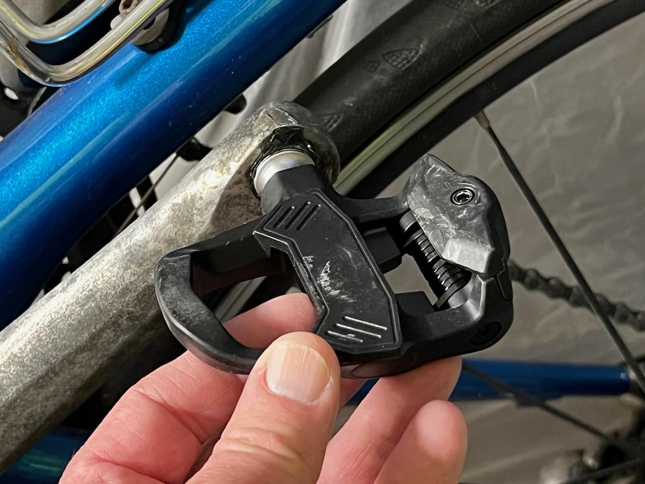 MZYRH Road Bike Pedals, Lightweight Road Cycling Pedals Cleats Set Clipless Pedals Compatible with Look KEO System customer photo 2