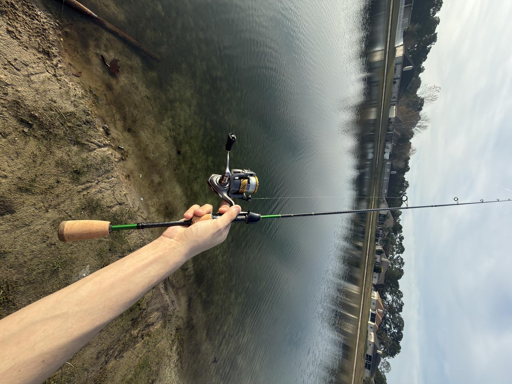 HANDING M1 BFS Rod Ultralight Fishing Rod 2-Piece Spinning & Baitcaster Rod with Seaguide RA Guides AA Cork Handle 30T Carbon Fiber for Trout Crappie Bluegill Yellow Perch Smallmouth Sunfish customer photo 1