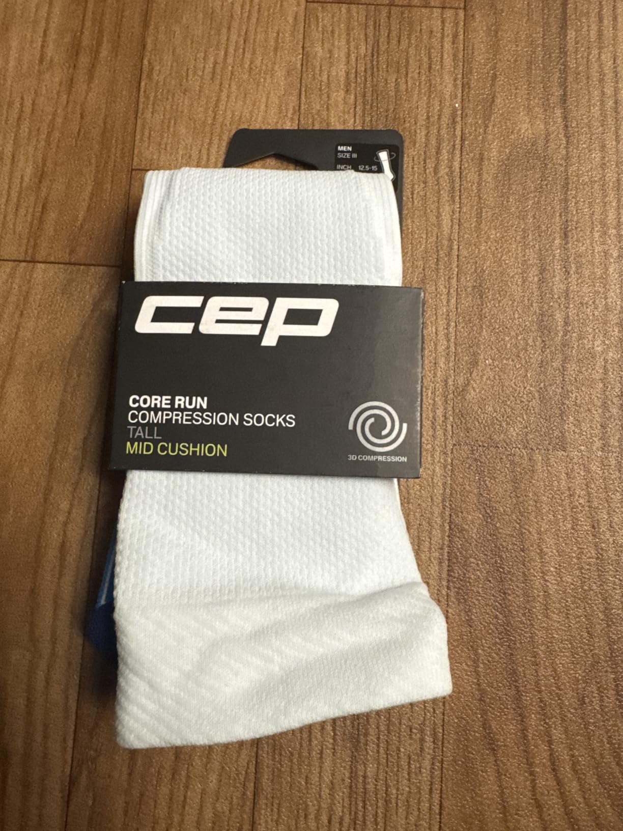 CEP Core Run 5.0 Tall Compression Socks for Men - 20-30mmHg Compression, Achilles & Shin Support, Breathable Quick-Dry Fabric for Improved Performance & Fast Recovery customer photo 2