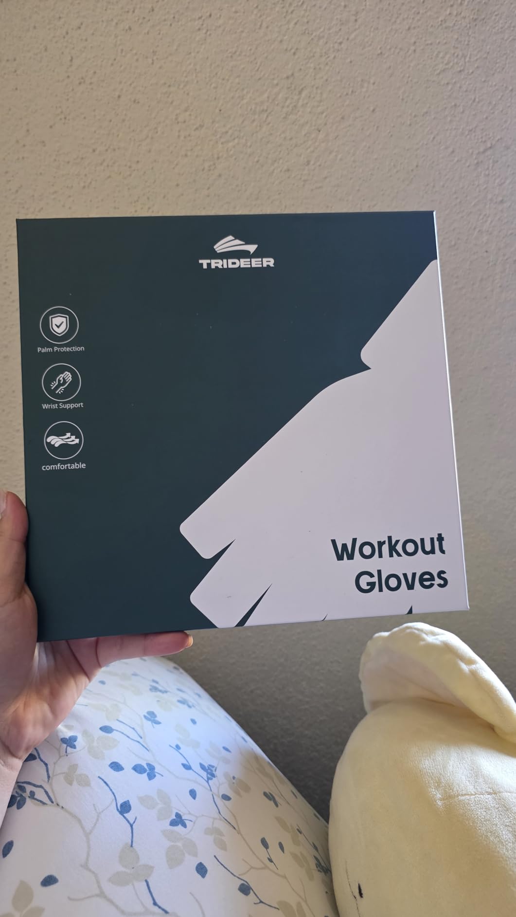Trideer Weight Lifting Gloves for Women Men with Wrist Support, Workout Gloves Women Full Palm Protection for Gym Training, Fitness, Weightlifting & Pull Ups customer photo 1