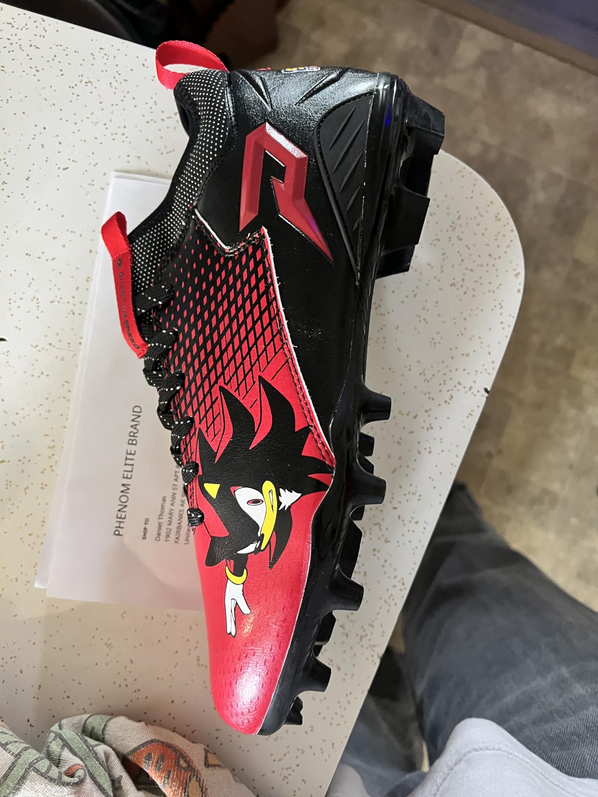 Battle Quantum Speed 2.0 Football Cleats - Lightweight Speed Performance Cleats customer photo 2