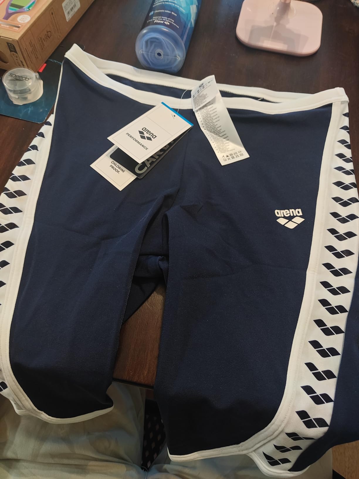 Arena Mens Arena Performance Men's Icons Solid Swim Jammer customer photo 1