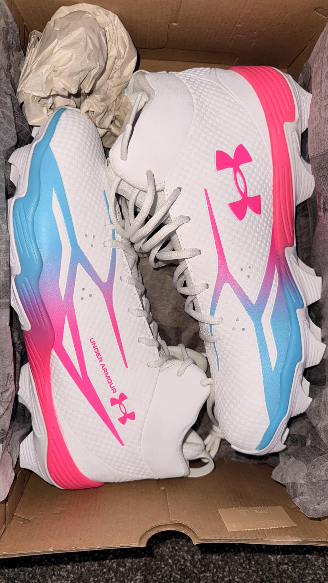 Under Armour Spotlight Hammer Football Cleats customer photo 1