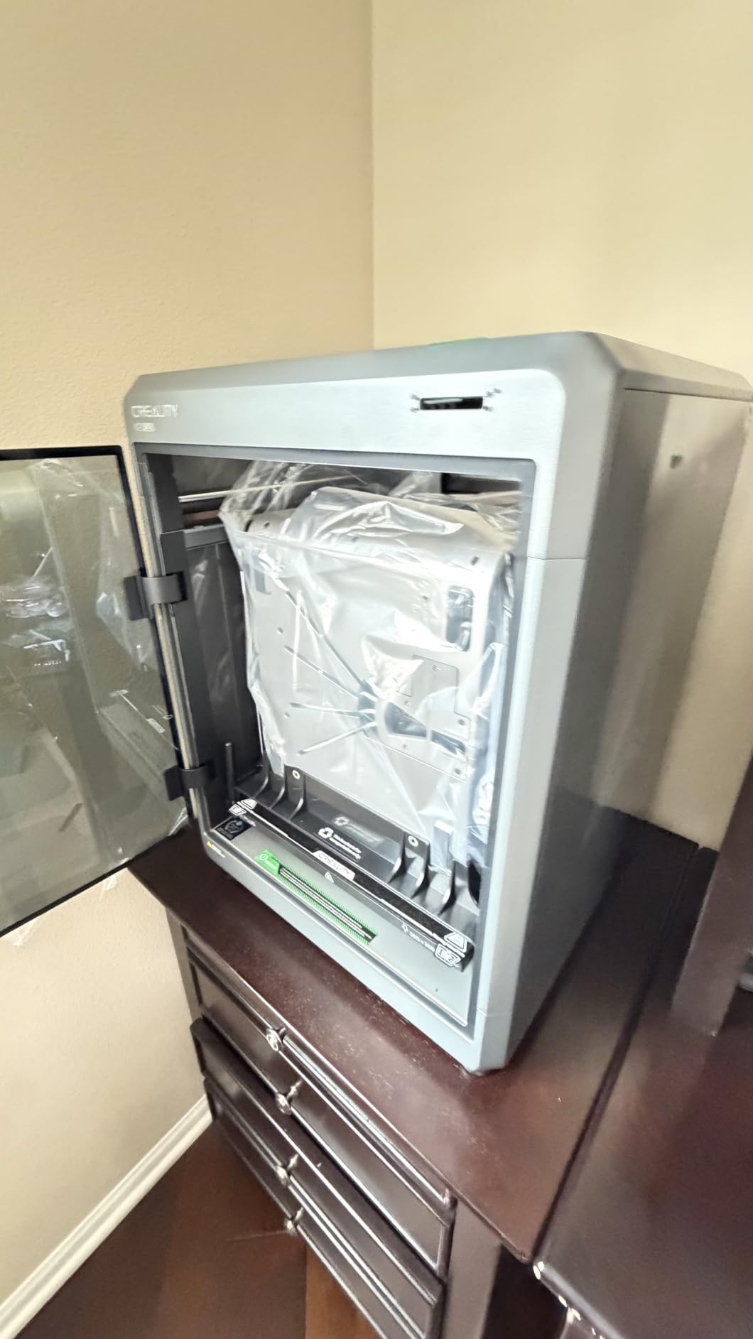 Creality Resin 3D Printer for Kids and Beginners, HALOT R6 Fully Assembled, Upgraded Light Source with High-Precision Printing, LCD Monochrome Screen Simple Workflow 3D Resin Printers customer photo 2