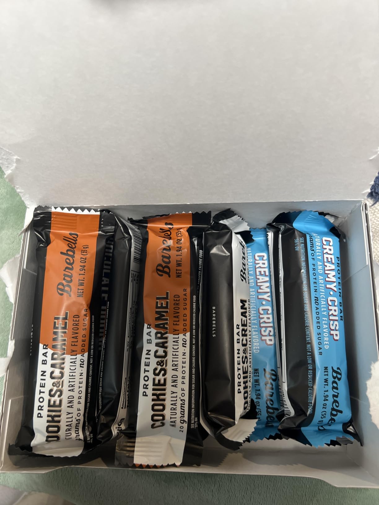 Barebells Protein Bars People's Choice Variety Pack - 12 Bars, Nutritious Snacks with 20g of High Protein - Chocolate Treat with 1g of Total Sugars customer photo 2