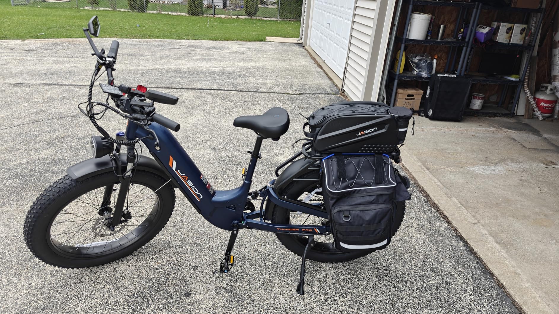 Jasion Thunder/PRO/ST Electric Bike,2000W/1800W Peak Ebikes for Adults,26''Fat Tire Best Ebike for Men,90/80 Miles with 1040Wh/864Wh Battery,35/30+MPH Max Speed Bicycles,500/400LB Capacity customer photo 2