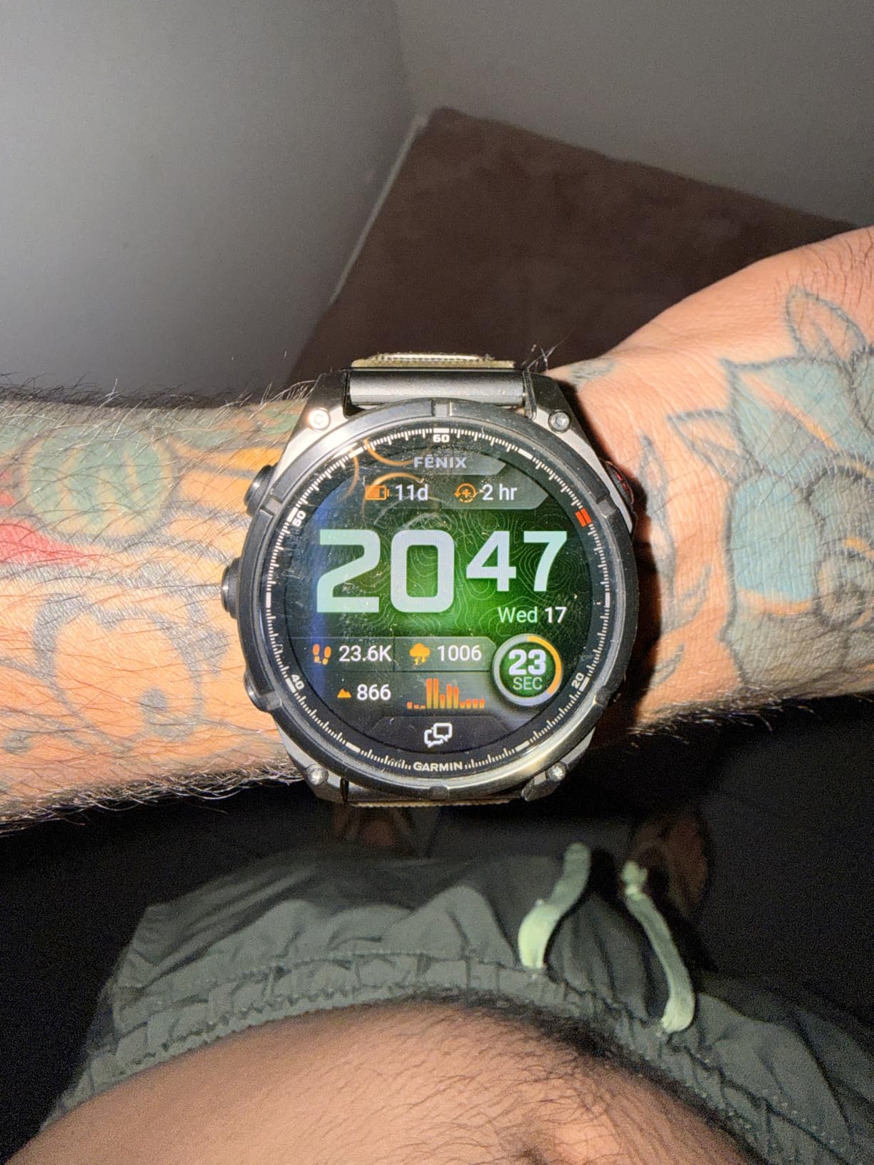 Garmin fēnix® 8 Pro, 51mm, AMOLED Display, Premium Connected Multisport GPS Smartwatch, inReach® Technology, Sapphire, Titanium with Graphite/Black Silicone Band customer photo 2