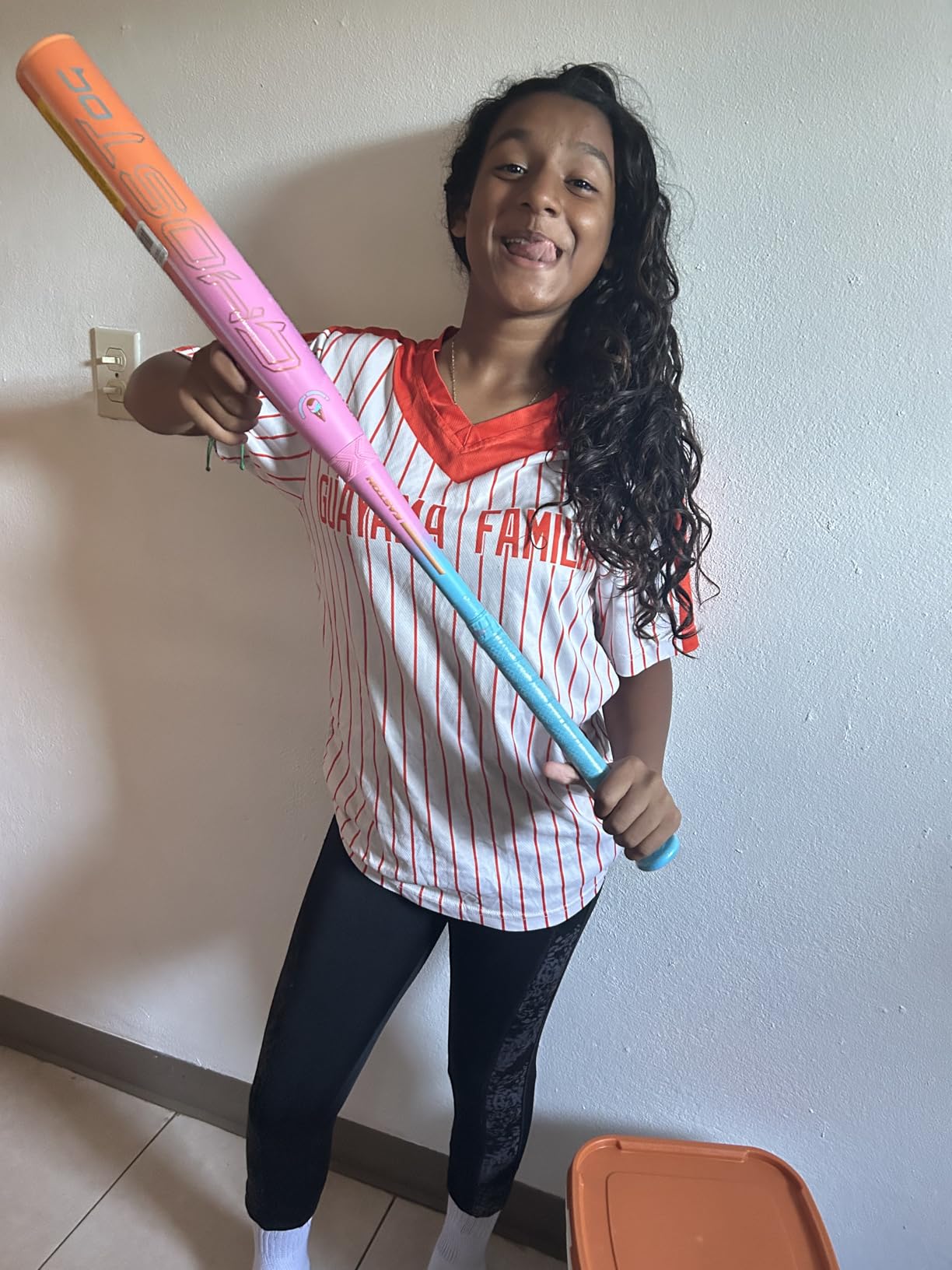 Easton | Ghost OG Double Barrel Fastpitch Softball Bat | Approved for All Fields | -11 / -10 / -9 / -8 Drop | 2 Pc. Composite | Multiple Colors customer photo 1