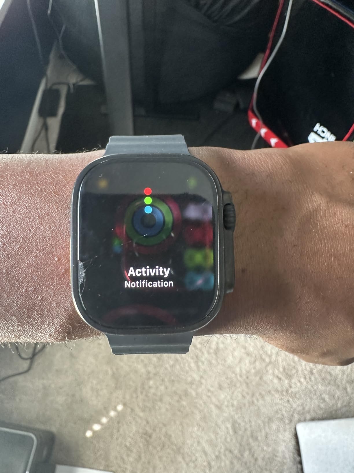 Apple Watch Ultra 3 [GPS + Cellular 49mm] Running & Multisport Smartwatch w/Rugged Titanium Case w/Black Ocean Band. Satellite Communications, Advanced Health & Fitness Tracking customer photo 2
