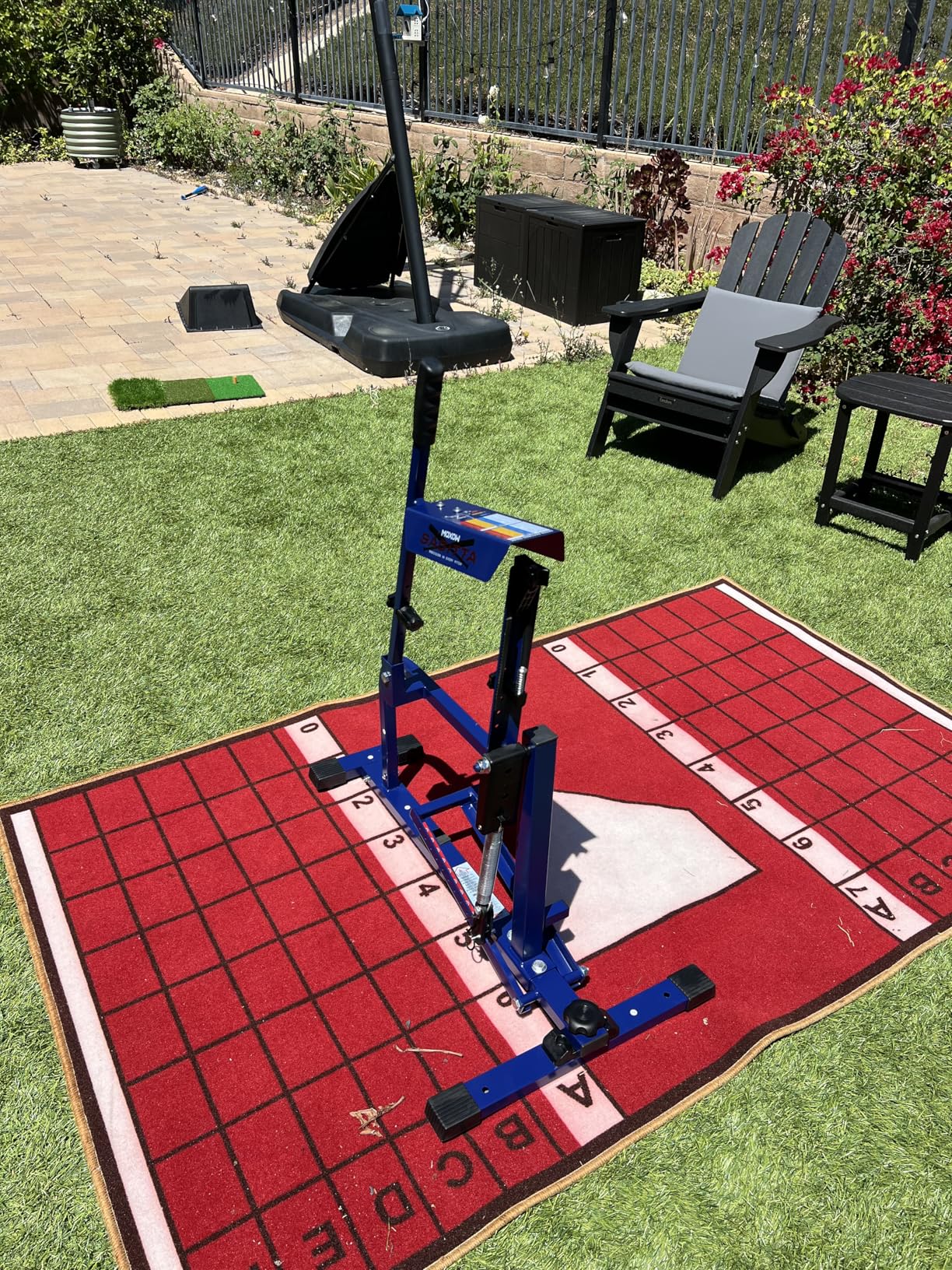 MOXOW Sagitta Manual Baseball & Softball Pitching Machine with Ball Caddy - Portable Ball Launcher for Batting and Fielding Practice, Ideal for All Skill Levels customer photo 2