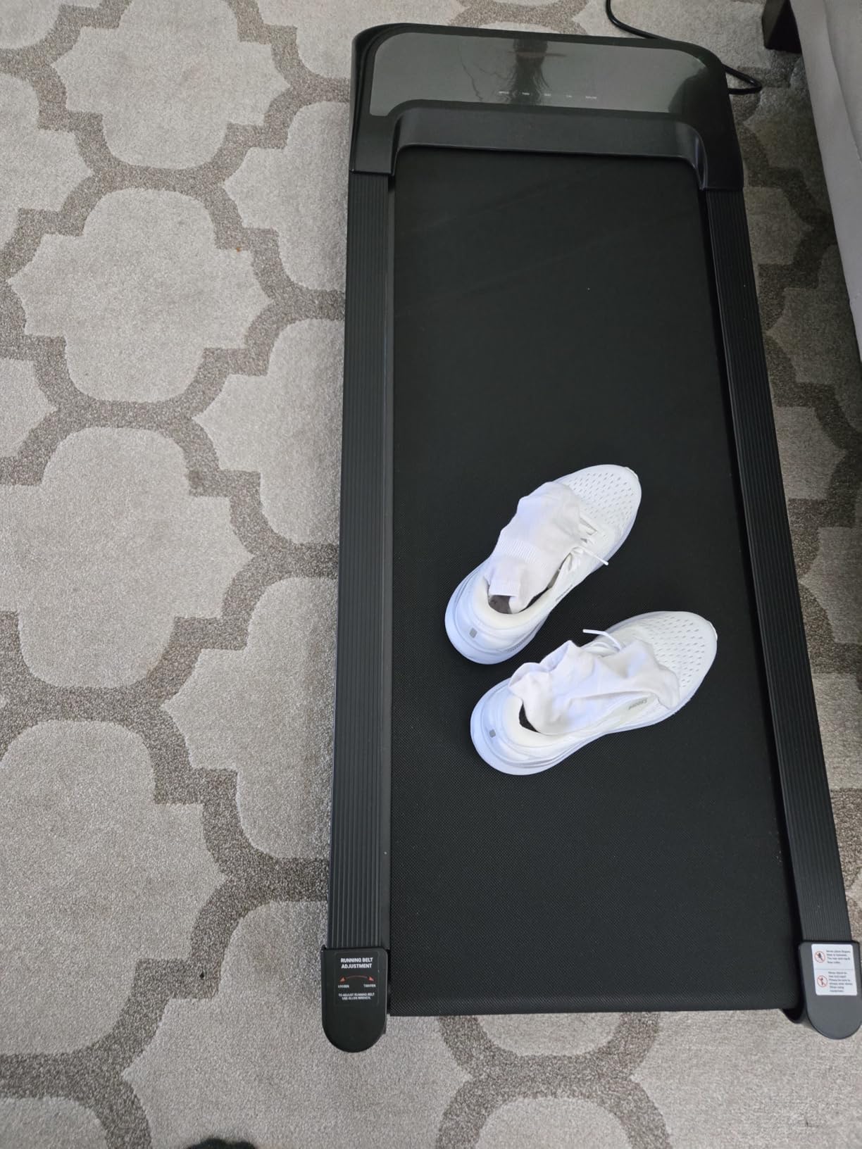 Niceday TM2 Incline Treadmill with 18% Auto Incline, Wide Belt Foldable Running Treadmills with Handles for Home 380 lb Capacity, 0.6-8.7MPH Indoor Running Machine for Home Gym, 3.0HP Quiet Brushless customer photo 2