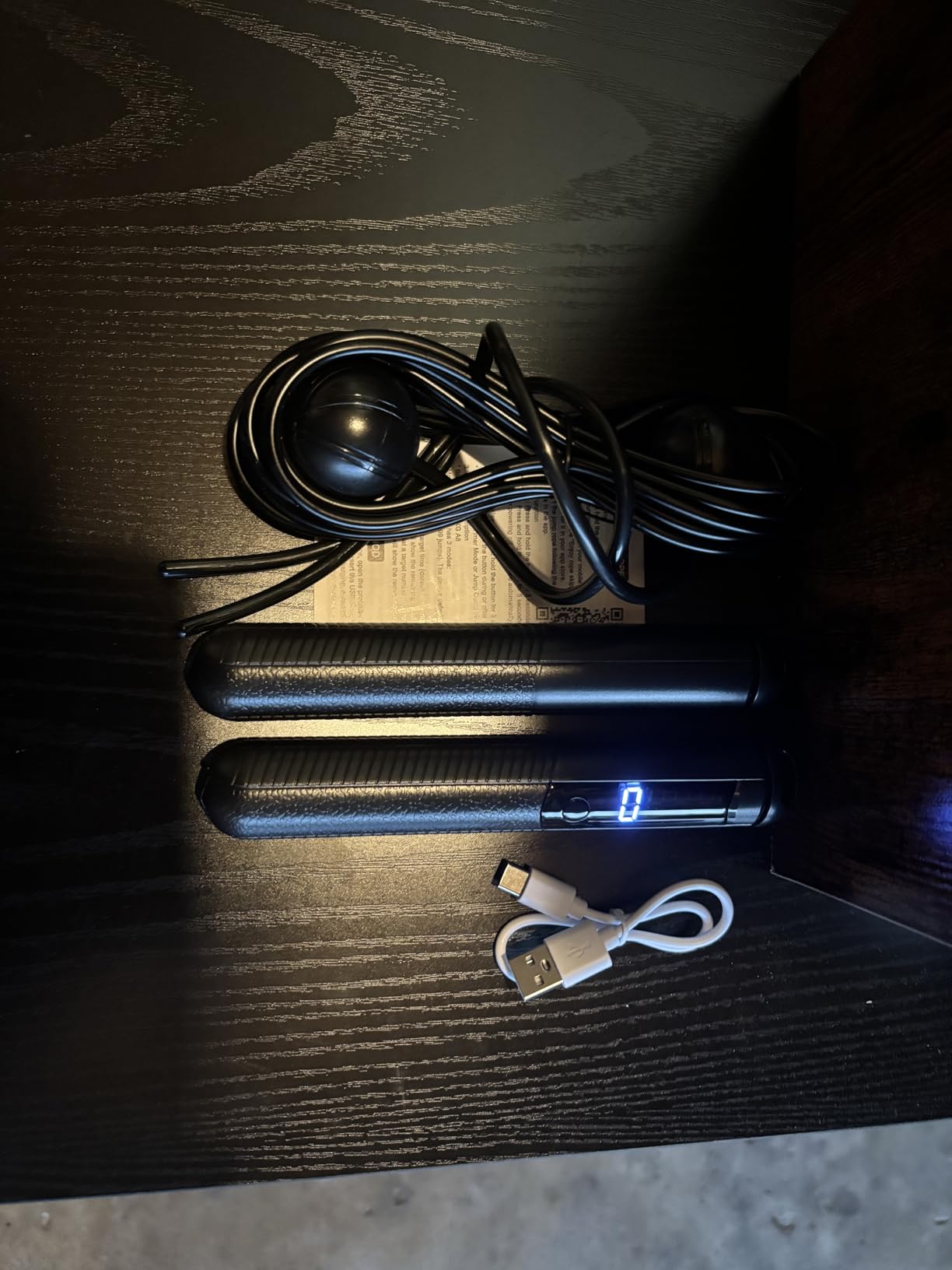 Cordless Gravity Jump Rope, Smart Jump Rope with Counter for Gym, Fat Burning & Calorie Burn, APP Data Analysis, Home Workout Equipment for Women & Men customer photo 1