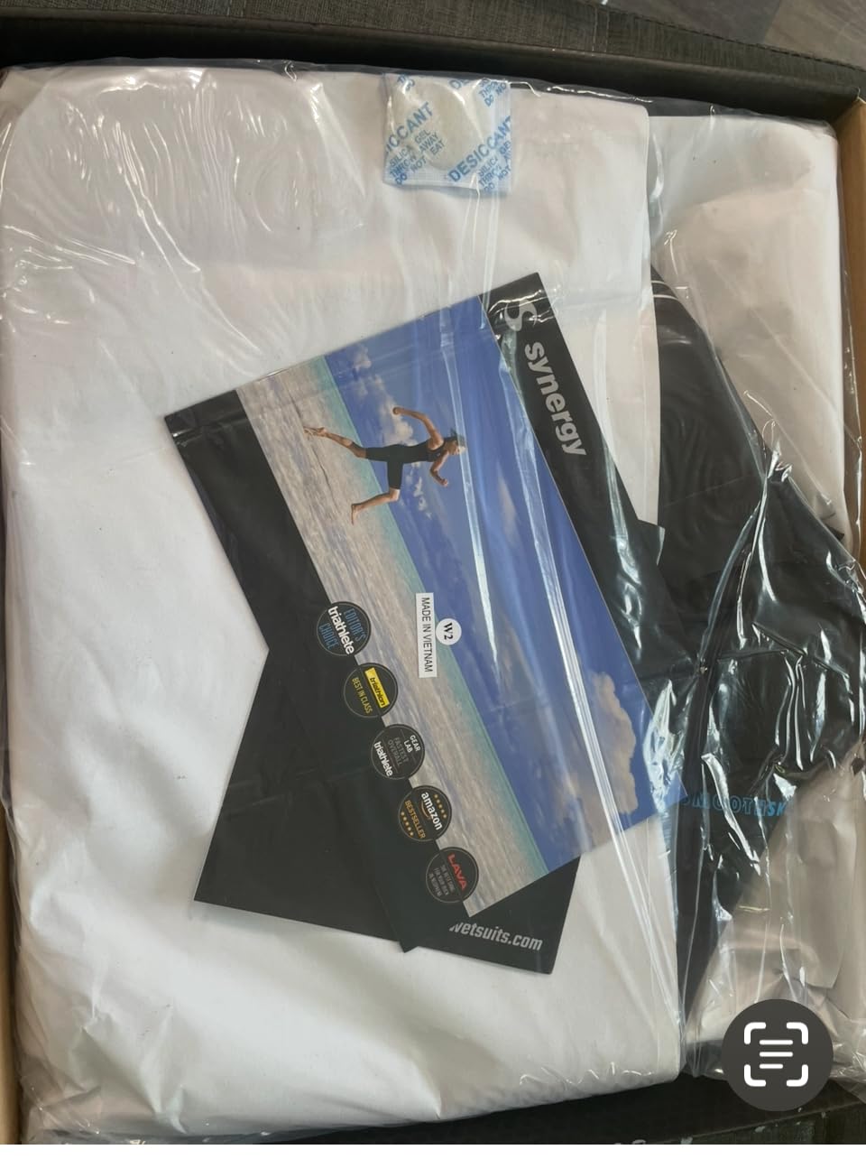 Synergy Triathlon Wetsuit 3/2mm - Volution Full Sleeve Smoothskin Neoprene for Open Water Swimming customer photo 1