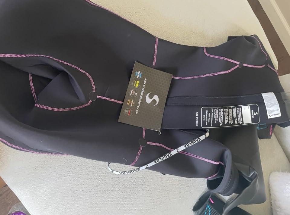 Synergy Triathlon Wetsuit 3/2mm - Volution Full Sleeve Smoothskin Neoprene for Open Water Swimming customer photo 2