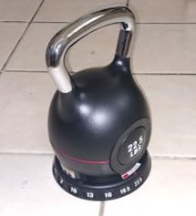 LIFERUN Adjustable Kettlebell Set with 7 Weight Levels, Quick-Change Weight Dial & Safety Lock, Space-Saving Design, Full-Body Workout & Cross-Training customer photo 1