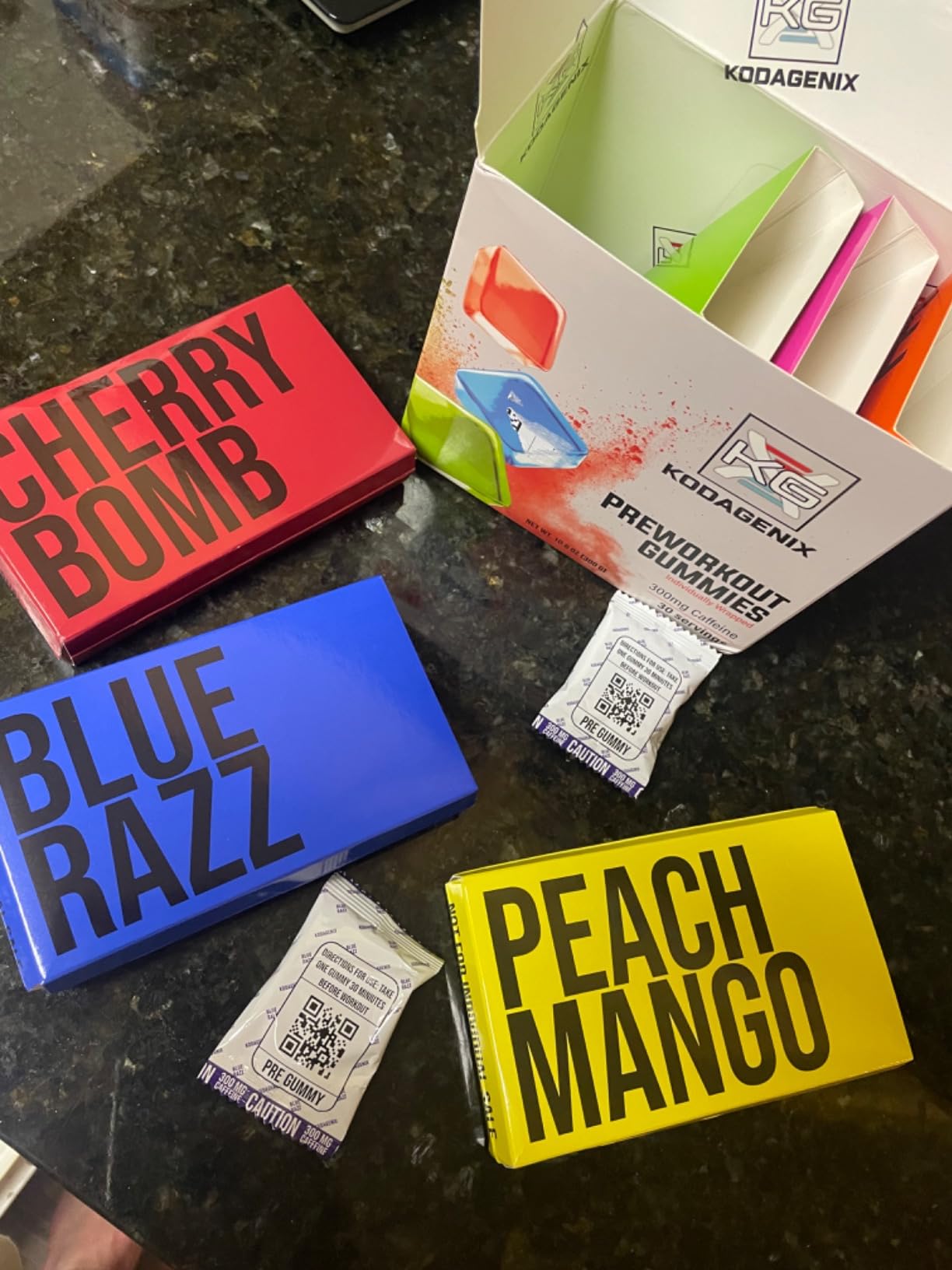 Bounce Pro Shred Blend Pre Workout Gummies - Raspberry Peach - 30 Vegan Gummies with 260mg Caffeine, Ashwagandha & L-Theanine for Energy, Focus & Endurance customer photo 2