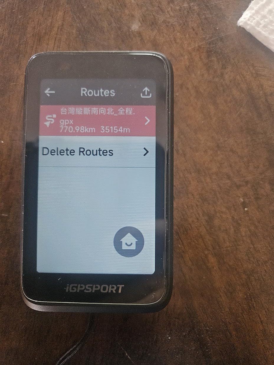 iGPSPORT BiNavi Air Bike Computer, 3.0'' Touchscreen MAP Voice Navigate Reroute Climb Smart Wireless GPS Cycle Computer customer photo 1