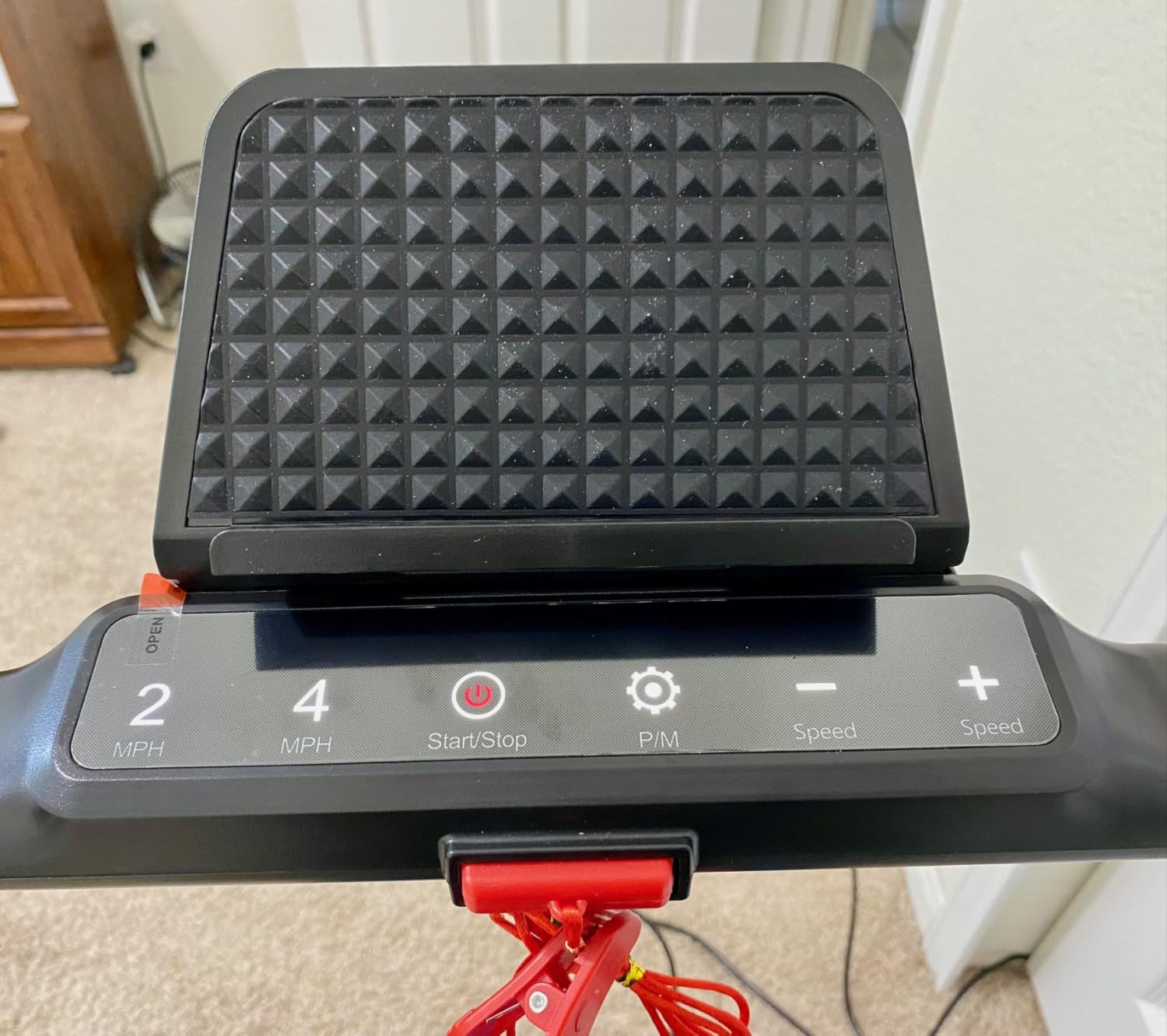 Treadmills for Home, App Compatible, 5 in 1 7.5MPH Foldable Treadmill with 10% Incline, 3.0HP Brushless Drive, 12 HIIT Programs, Full Screen LED Display, Remote Control, 400 LBS Weight Capacity customer photo 2