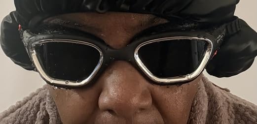 Whale Swim Goggles, HD Anti-Fog Goggles, Unisex | 100% UV Protection | Anti-Fog Design Clear Wide-Angle Underwater View customer photo 2