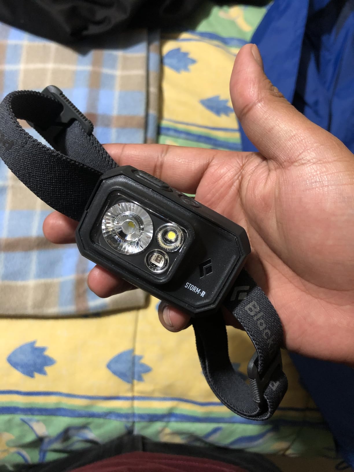 BLACK DIAMOND Storm 500-R Rechargeable Headlamp | 500 Lumens Brightness | Micro-USB Charging | Waterproof & Compact | Camping, Hiking, Running customer photo 2