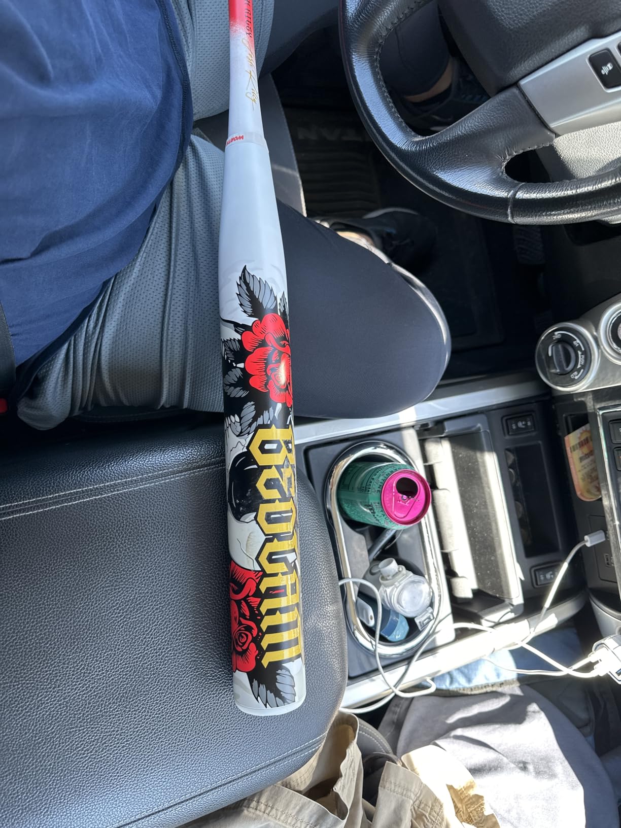 Worth Josh Riley Bedlam XL Slowpitch Softball Bat | USA | WSA6JRBEDL | XL Endload | 2 Pc. Composite | 13.5