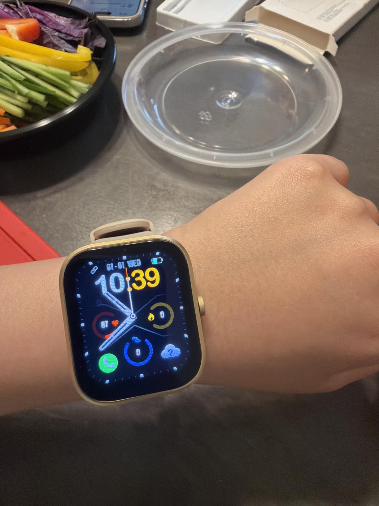 MFVLP Smart Watch for Men Women, 1.83