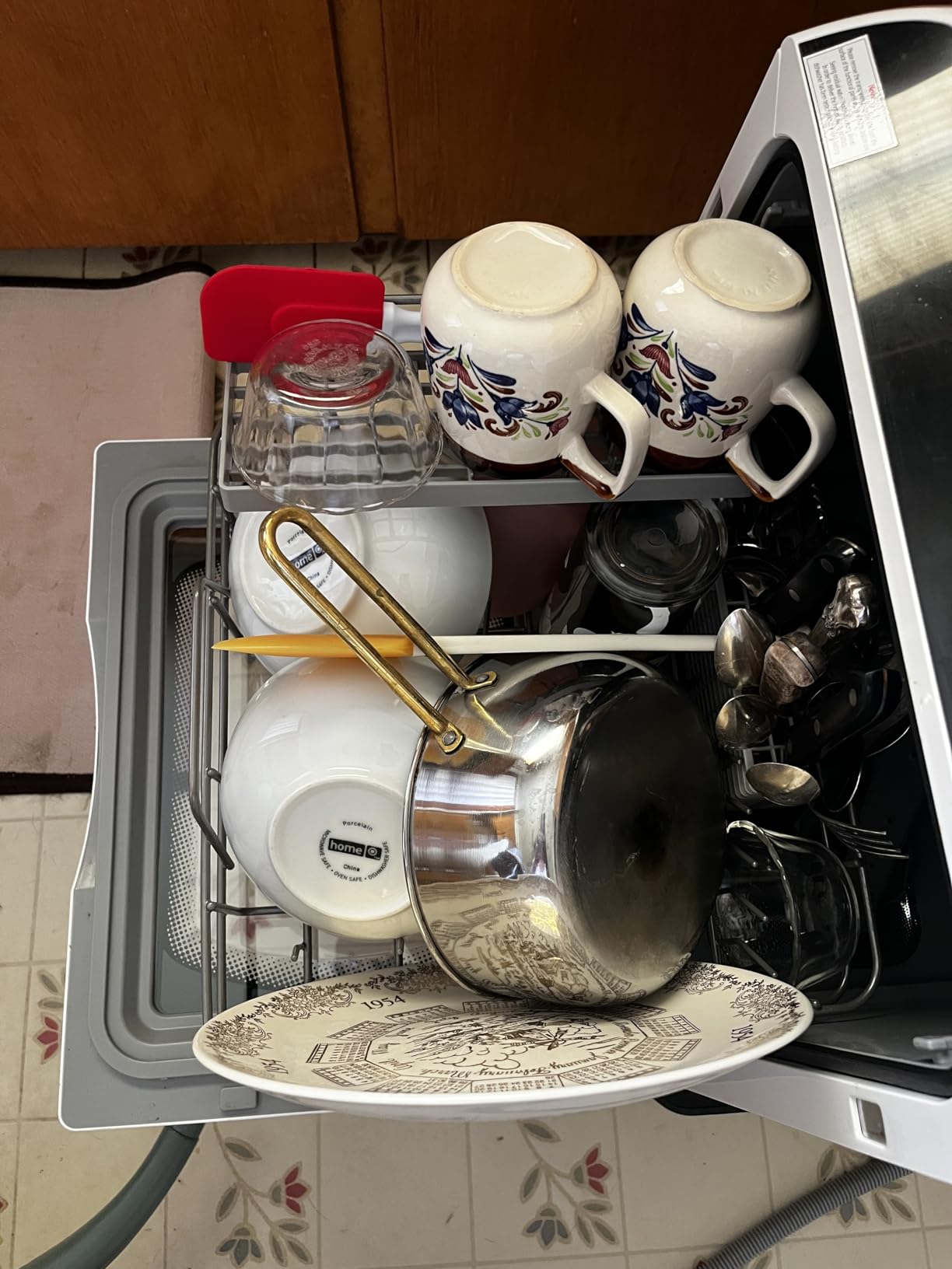 AIRMSEN Portable Countertop Dishwasher, No Hookup Needed customer photo 1