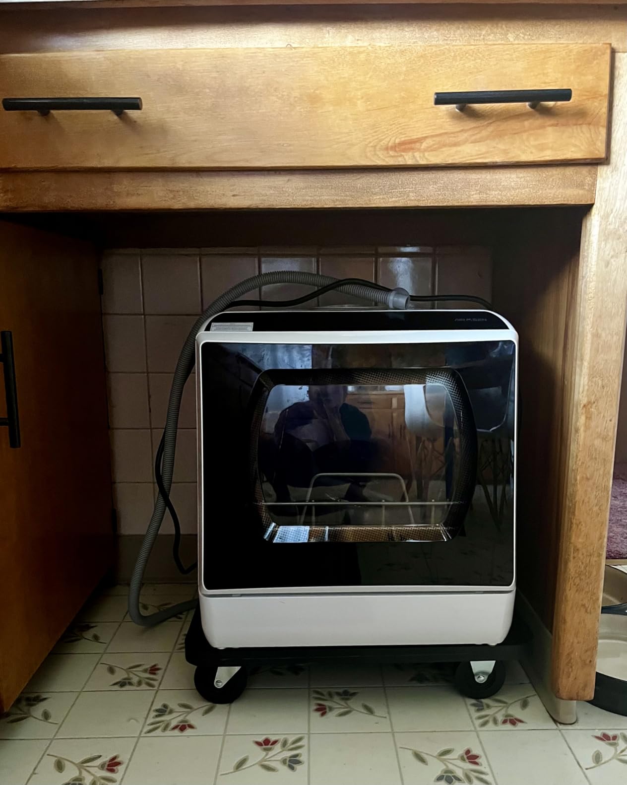 AIRMSEN Portable Countertop Dishwasher, No Hookup Needed customer photo 2